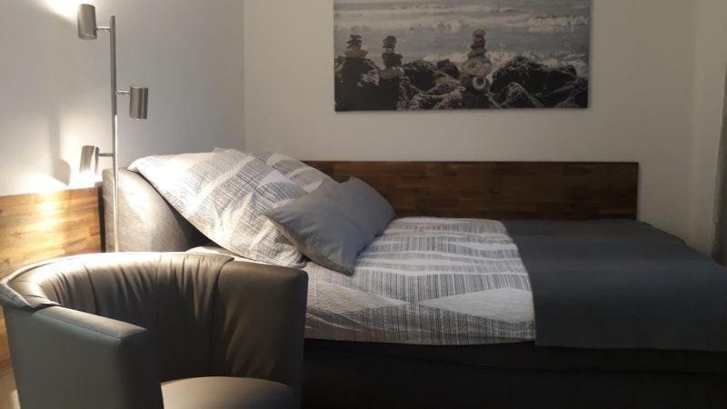 Gemuetliches Apartment Am Kurpark In באד אמס מראה חיצוני תמונה